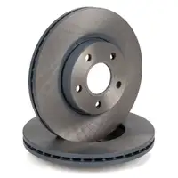 febi Bremsscheiben + Bel&auml;ge f&uuml;r FORD Focus 2 3 C-Max 1 2 VOLVO C30 C70 2 S40 2 V50 vorne