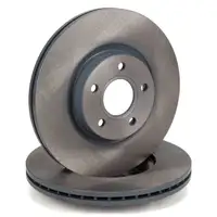 febi 24566 Bremsscheiben f&uuml;r FORD Focus 2 3 C-Max Kuga VOLVO C30 2 C70 2 S40 2 V50 vorne