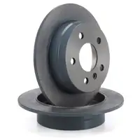 febi 24750 Brake Disc Set for Mercedes A-Class W169 and B-Class W245 (Rear) 1694230912