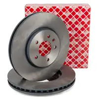 febi 39210 Bremsscheiben Satz f&uuml;r OPEL Astra H J Cascada Zafira Tourer C vorne 95527034