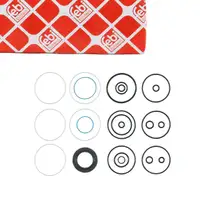 febi 23718 Dichtungssatz Gummidichtung Lenkgetriebe f&uuml;r MERCEDES E-Klasse W210 S210 VF210