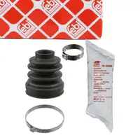 febi 01116 Achsmanschette Satz f&uuml;r FORD Focus 1 MK1 vorne getriebeseitig 1073806