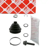 febi 01170 Achsmanschette Satz f&uuml;r VW Passat B5 AUDI A4 B5 A6 C4 100 radseitig 4A0498203