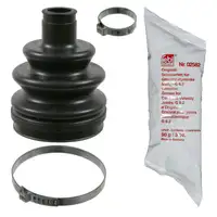 febi 02721 Achsmanschette Satz f&uuml;r OPEL Astra F/CC Corsa A CC/TR vorne radseitig 0374094