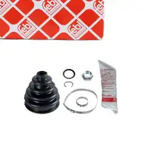 febi 03629 Achsmanschette Satz f&uuml;r VW Passat B3/B4 80 B3 90 B3 vorne radseitig 357498203A