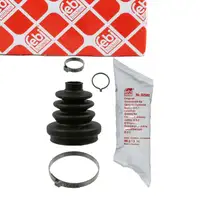febi Achsmanschette Satz f&uuml;r FORD Escort 4 5 Fiesta 3 Orion 3 Vorderachse getriebeseitig