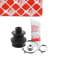 febi Achsmanschette Satz f&uuml;r MERCEDES C-Klasse W202 E-Klasse S124 W201 hinten radseitig