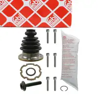 febi 08800 Achsmanschette Satz f&uuml;r AUDI 80 B3 B4 90 Coupe vorne getriebeseitig 893498201