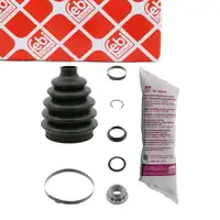 febi Achsmanschette Satz f&uuml;r VW Golf 3 Bora AUDI 8L SEAT 1M vorne radseitig 1H0498203A