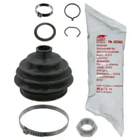 febi Achsmanschette Satz f&uuml;r VW Golf 1 Passat B1 B2 B3/B4 Polo 86 Derby 86 vorne 321498203