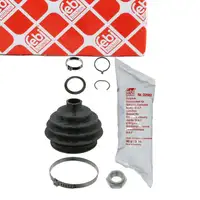 febi Achsmanschette Satz f&uuml;r VW Golf 1 Passat B1 B2 B3/B4 Polo 86 Derby 86 vorne 321498203