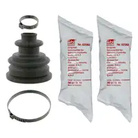 febi 10400 Achsmanschette Satz f&uuml;r RENAULT 19 1 19 2 Vorderachse radseitig 7701463643