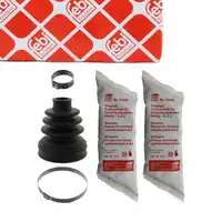 febi 100199 Achsmanschette Satz f&uuml;r OPEL Corsa D S07 Adam M13 vorne getriebeseitig 1603414