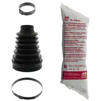 febi Achsmanschette Satz f&uuml;r VW Transporter/Multivan T5 T6 vorne getriebeseitig 7H0498202A