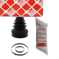 febi Achsmanschette Satz f&uuml;r PEUGEOT 307 406 407 CITROEN C4 vorne getriebeseitig 3287.96