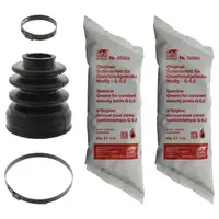 febi Achsmanschette Satz f&uuml;r PEUGEOT 106 2 108 CITROEN C1 TOYOTA AYGO vorne getriebeseitig