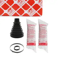 febi 100407 Achsmanschette Satz f&uuml;r VW Transporter Multivan T5 T6 Crafter AUDI A6 C6 A8 D3