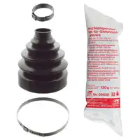 febi Achsmanschette Satz f&uuml;r MERCEDES Viano Vito Sprinter 3-5t vorne radseitig 6393300585