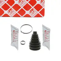 febi Achsmanschette Satz f&uuml;r FIAT Ducato CITROEN Jumper XM PEUGEOT Boxer vorne radseitig