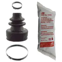 febi Achsmanschette Satz f&uuml;r FIAT Ducato CITROEN Jumper PEUGEOT 605 vorne getriebeseitig