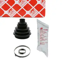 febi Achsmanschette Satz f&uuml;r FIAT Punto Stilo ALFA 145 156 166 GTV Spider vorne radseitig