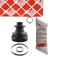 febi 14218 Achsmanschette Satz f&uuml;r FORD Mondeo 2 MK2 Vorderachse getriebeseitig 1073949