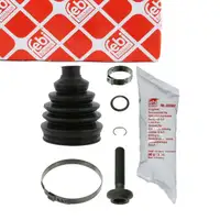 febi Achsmanschette Satz f&uuml;r VW Passat B5 AUDI A4 B5 A6 C4 100 vorne radseitig 4A0498203C