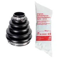 febi Achsmanschette Satz f&uuml;r FORD C-Max DM2 Focus 2 MK2 vorne rechts radseitig 1676324