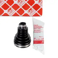 febi 175238 Achsmanschette Satz f&uuml;r OPEL Adam M13 Corsa E vorne getriebeseitig 95518263
