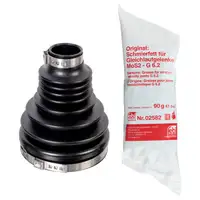 febi 175529 Achsmanschette Satz f&uuml;r AUDI A4 B9 A6 C8 VW Touareg CR7 vorne getriebeseitig