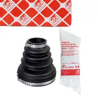 febi Achsmanschette Satz Antriebswelle f&uuml;r CITROEN C5 2 3 PEUGEOT getriebeseitig 3287.A6