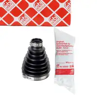 febi Achsmanschette Satz Antriebswelle f&uuml;r RENAULT Clio 4 DACIA 2 MCV vorne radseitig