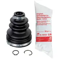 febi 176072 Achsmanschette Satz f&uuml;r TOYOTA Yaris P1 P13 vorne getriebeseitig 04438-52100