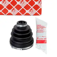 febi 176933 Achsmanschette Satz Antriebswelle f&uuml;r FORD Focus 2 MK2 vorne getriebeseitig