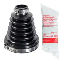 febi Achsmanschette Satz Antriebswelle f&uuml;r FORD Fiesta 6 B-Max JK vorne getriebeseitig