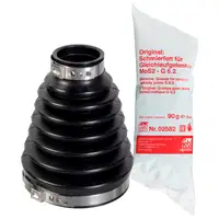 febi Achsmanschette Satz Antriebswelle f&uuml;r MERCEDES W176 X156 C117 vorne getriebeseitig