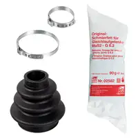 febi 171722 Achsmanschette Satz f&uuml;r BMW 1er E87 E82 3er E90 E91 E92 E93 X1 E84 Z4 hinten