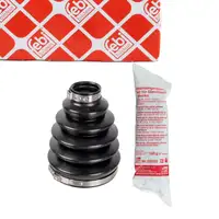 febi Achsmanschette Satz f&uuml;r FORD Galaxy 2 Mondeo 4 MK4 S-Max vorne rechts radseitig