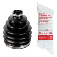 febi Achsmanschette Satz f&uuml;r MERCEDES A-Klasse W176 W246 C117 X117 X156 vorne radseitig