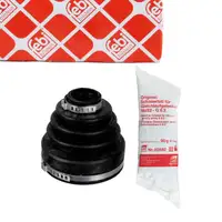 febi Achsmanschette Satz f&uuml;r RENAULT Espace 5 Laguna 3 Megane 3 vorne getriebeseitig