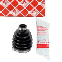 febi 180207 Achsmanschette Satz Antriebswelle f&uuml;r PEUGEOT 208 CITROEN C3 2 vorne radseitig