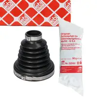 febi Achsmanschette Satz Antriebswelle f&uuml;r PEUGEOT 508 3008 CITROEN C4 2 vorne getriebes.