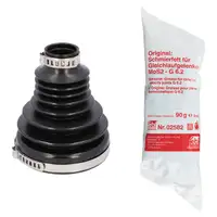 febi 183566 Achsmanschette Satz f&uuml;r FIAT 500X 334 JEEP Renegade BU B1 vorne getriebeseitig