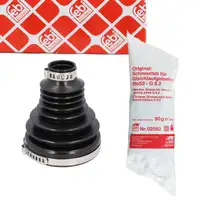 febi 183566 Achsmanschette Satz f&uuml;r FIAT 500X 334 JEEP Renegade BU B1 vorne getriebeseitig
