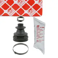 febi 22985 Achsmanschette Satz f&uuml;r FORD Mondeo 3 MK3 Vorderachse getriebeseitig 4106429