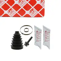 febi Achsmanschette Satz f&uuml;r VW Sharan FORD Galaxy SEAT Alhambra vorne radseitig 1109786
