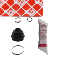 febi 36560 Achsmanschette Satz f&uuml;r BMW 5er E39 7er E38 X5 E53 hinten radseitig 33211229213