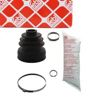 febi Achsmanschette Satz f&uuml;r VW Golf 5 6 7 Passat B6 AUDI SEAT SKODA vorne getriebeseitig