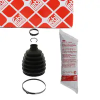 febi Achsmanschette Satz f&uuml;r VW Golf 6 7 8 Passat B6 B7 B8 AUDI 8P SEAT Leon Ibiza 5 SKODA