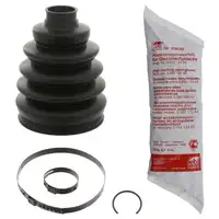 febi Achsmanschette Satz für VW Golf 7 Passat B7 Touran Caddy 3 4 AUDI A4 B9 A6 C6 C7 8R